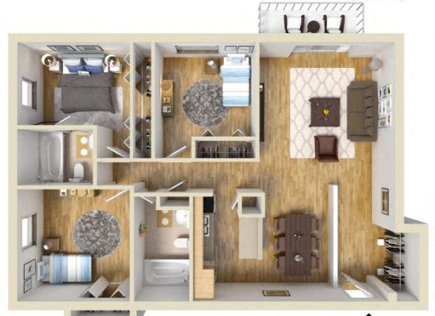 3 Bedroom