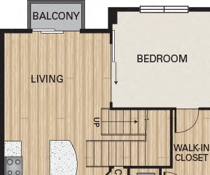 11L0 Battery on Blake Street - 11L0 floor plan 923 Sq Ft - Denver, CO