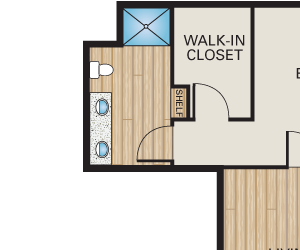 22F1 Battery on Blake Street - Denver, CO - 22F1 floor plan 1,146 SF