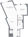 A1 Floor Plan A1 Floor Plan at Element 28, Bethesda