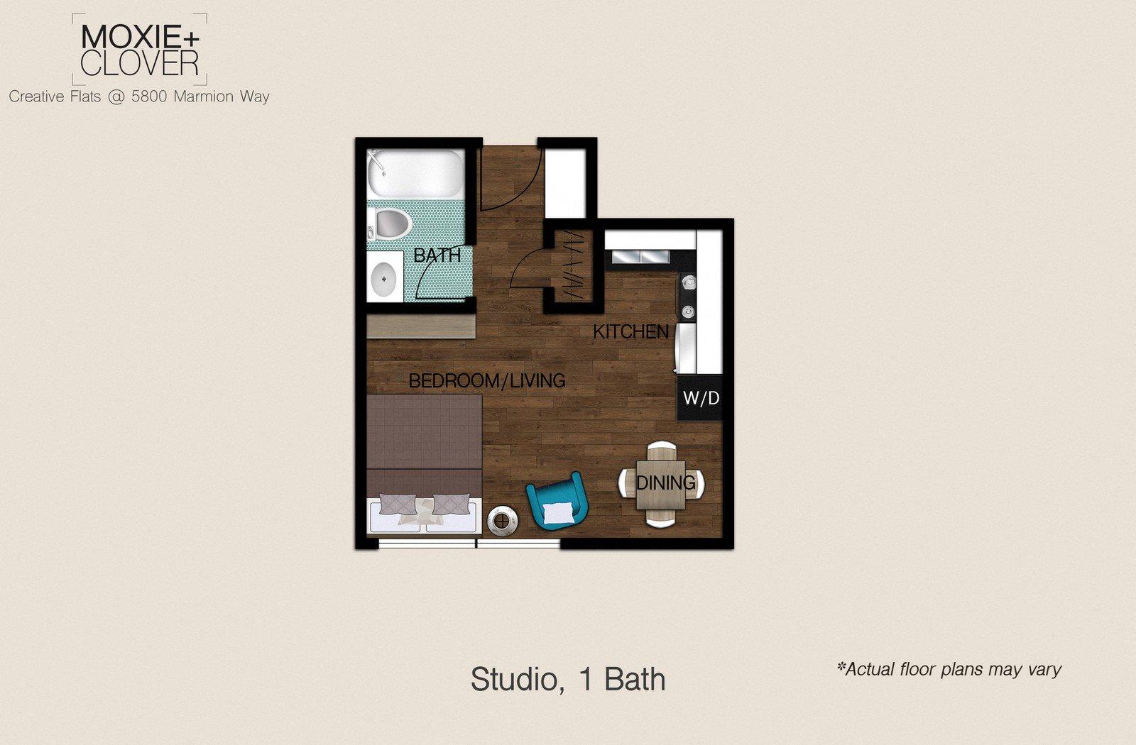 Studio Floor Plan 2