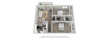 Two Bedroom Two Bath - B3