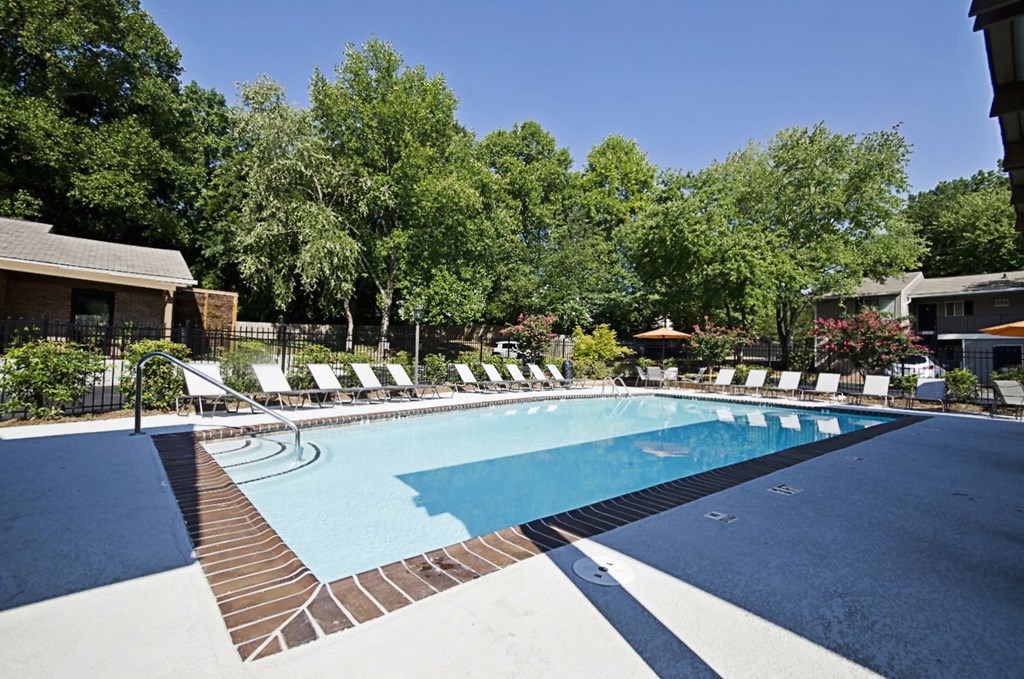 Pool And Sundecks at 555 Mansell, Georgia, 30076