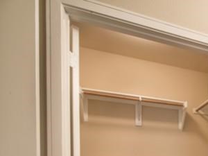 Amazing walk in closet and bathroom vanity