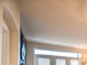 Spacious living room and dinning room with faux hardwood floors, beautiful natural light and open floor plan.