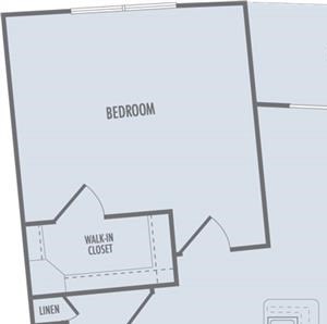 A5 Floor Plan A5 Floor Plan at Domain at CityCentre Apartments in Houston, Texas