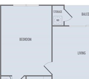 C1a Floor Plan C1a Floor Plan at Domain at CityCentre Apartments in Houston, Texas