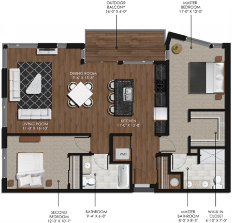 7969 S Main Street 1-3 Beds Apartment for Rent - Photo Gallery 10