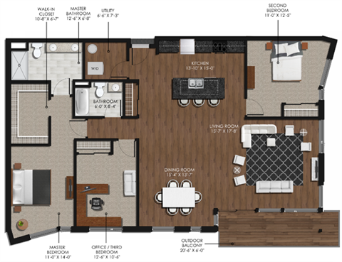 7969 S Main Street 1-3 Beds Apartment for Rent - Photo Gallery 18