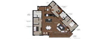 3 Bedroom 2 Bath Style M