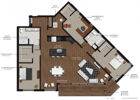 7969 S Main Street 1-3 Beds Apartment for Rent - Photo Gallery 19