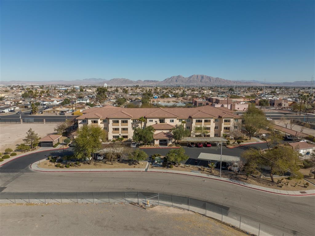 a view of the city from the roof of a building