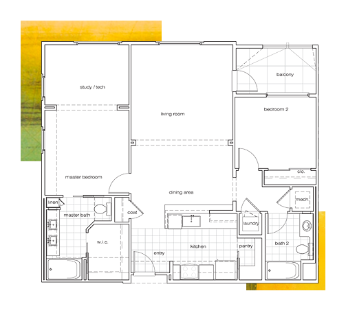 2D Floor Plan 7