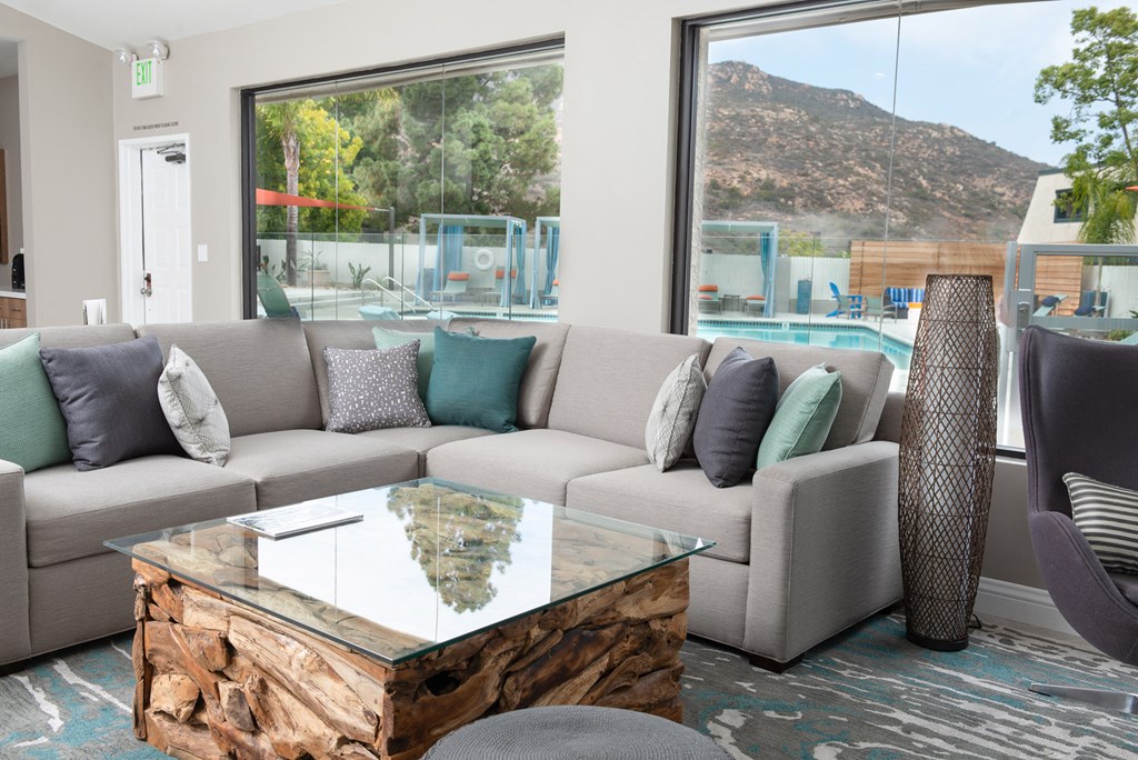 Clubroom with seating