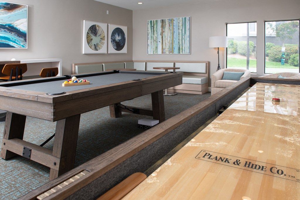 Game area in clubroom