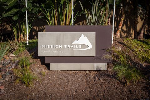 Mission Trails sign