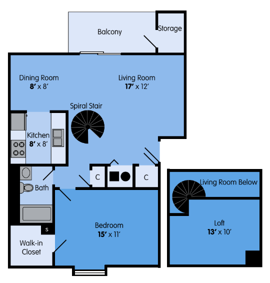 The Ash Loft Floor Plan 2