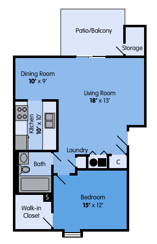 The Maple Floor Plan 1