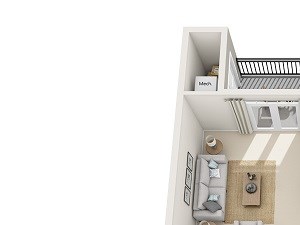 Birmingham 1 Bedroom 1 Bath Floor Plan Birmingham 1 Bedroom 1 Bath Floor Plan at Abberly at Southpoint Apartment Homes by HHHunt, Virginia, 22407