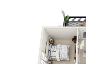 Asheville 1 Bedroom 1 Bath Floor Plan Asheville 1 Bedroom 1 Bath Floor Plan at Abberly at Southpoint Apartment Homes by HHHunt, Fredericksburg, 22407