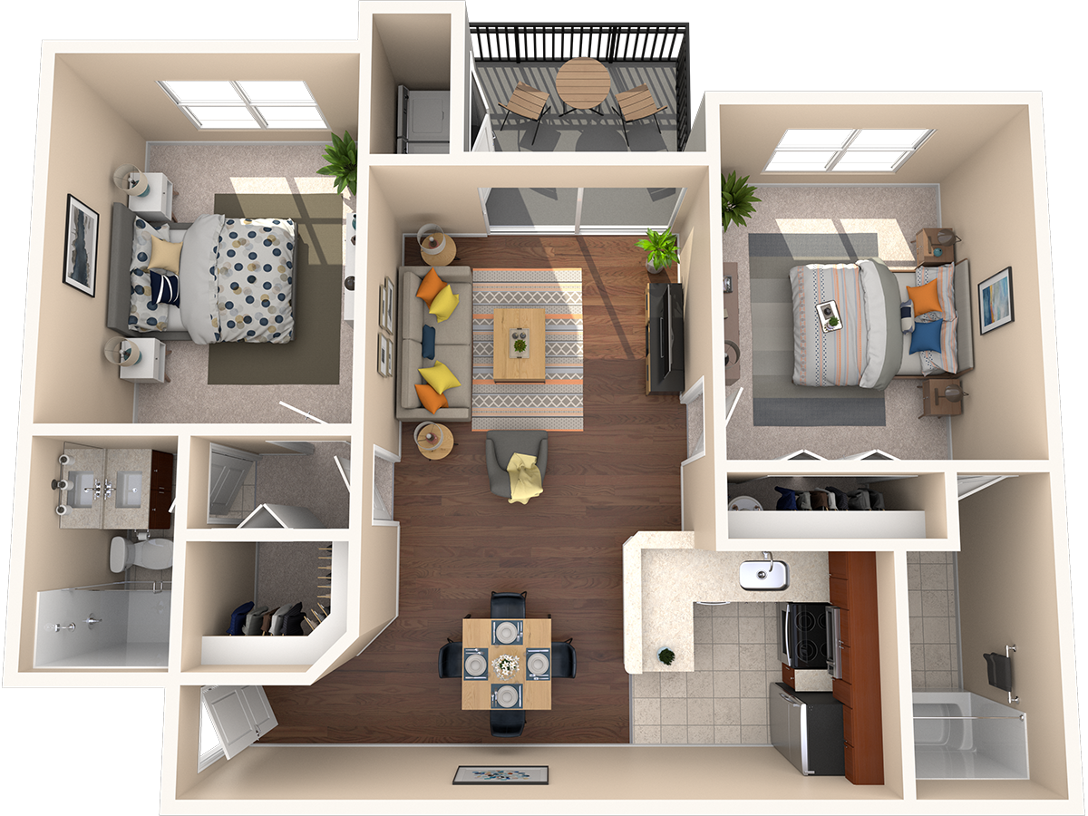 Barcelona Floorplan Gables Town Place
