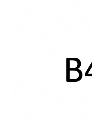 B4 B4