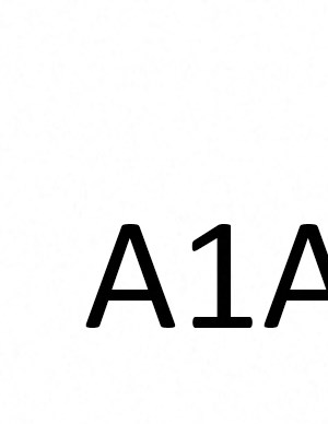 A1A A1A