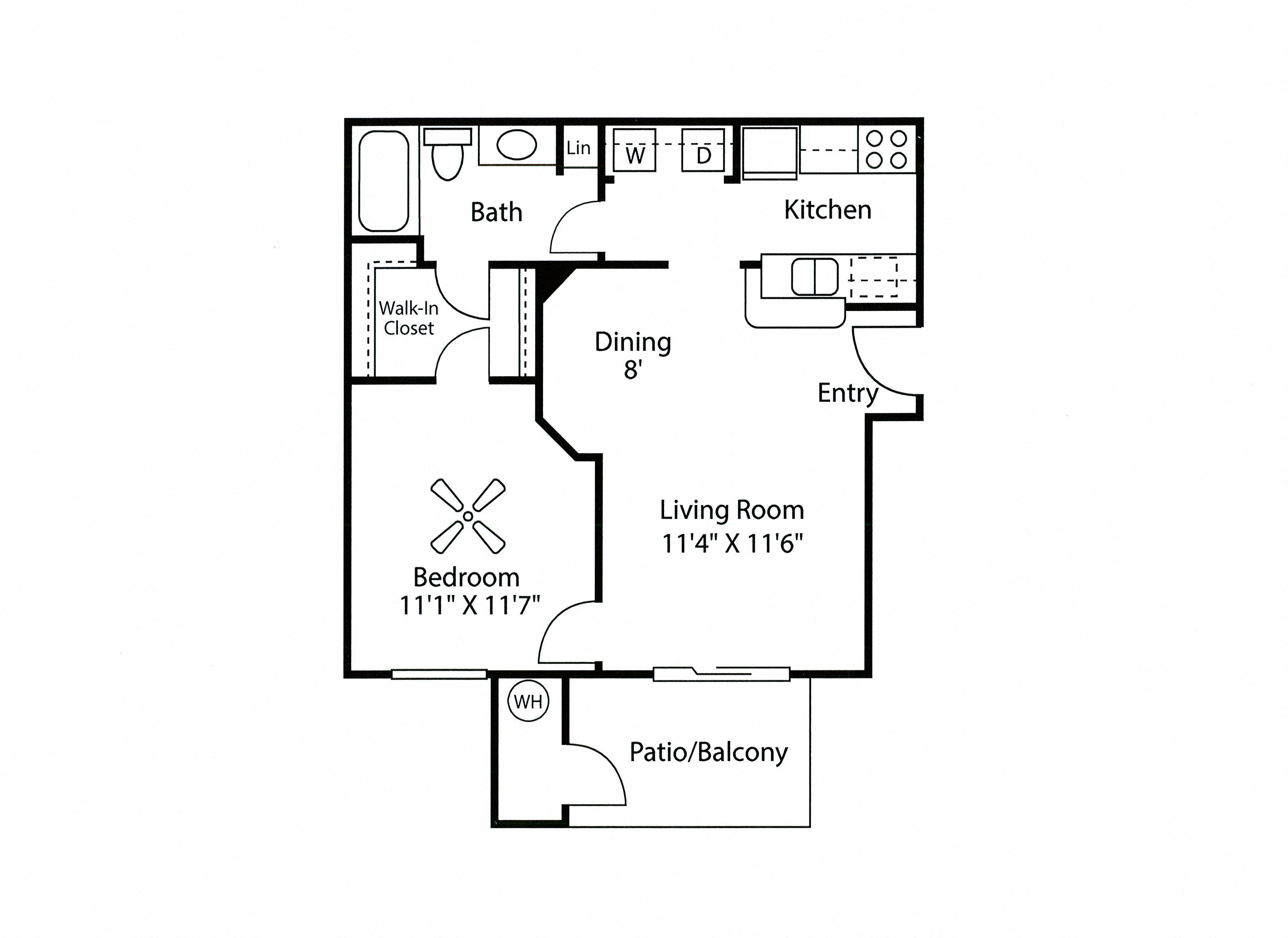 A1 Floorplan Lantana Ridge