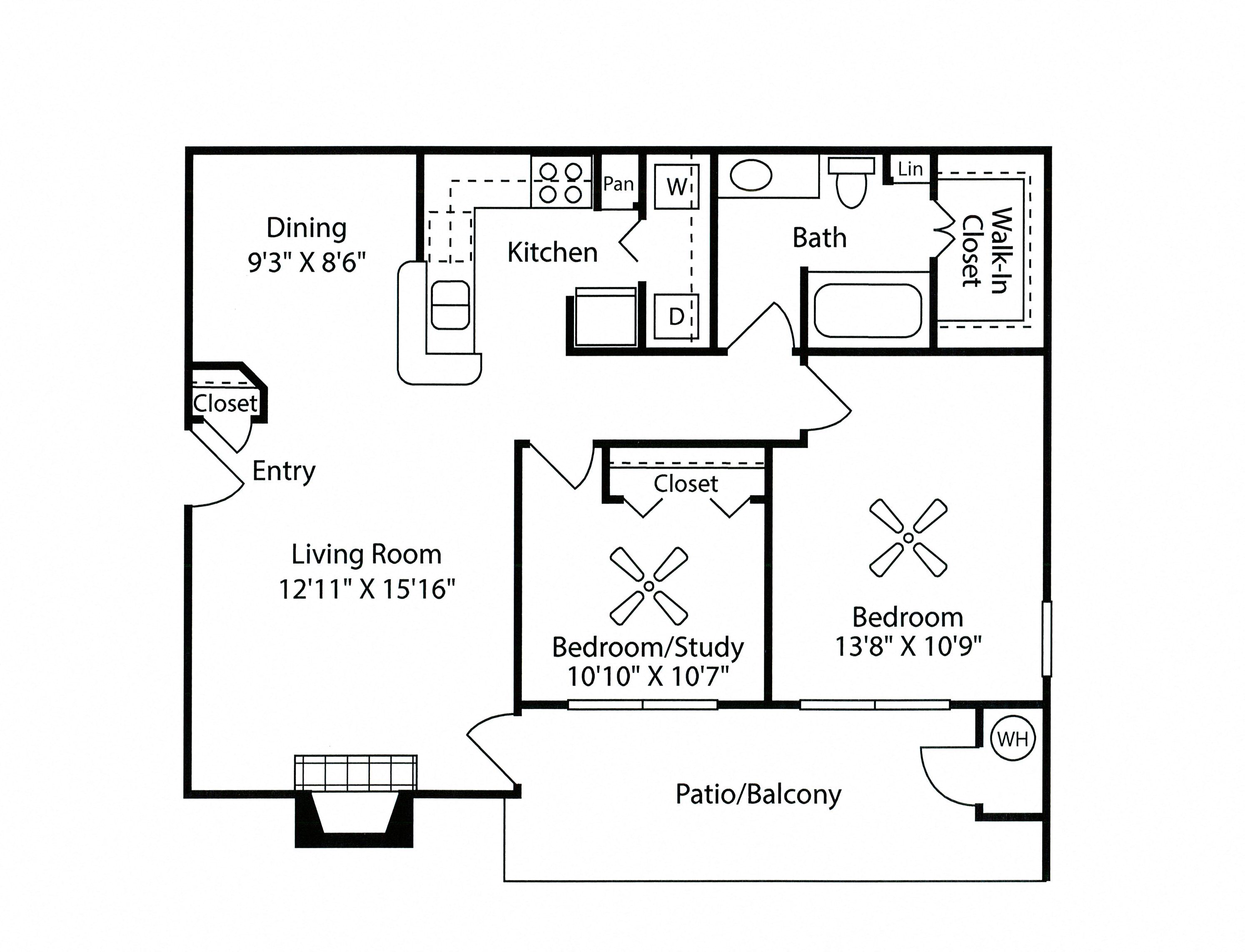 B1 Floorplan Lantana Ridge