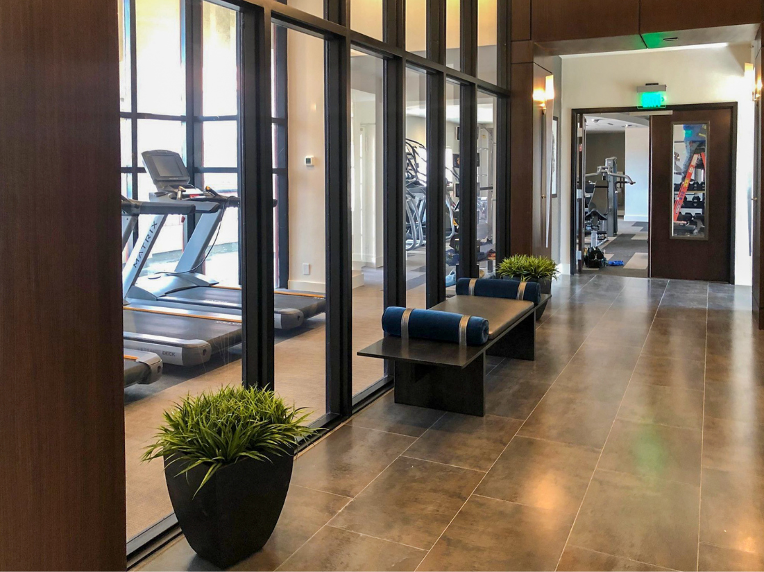Fitness Center Entry