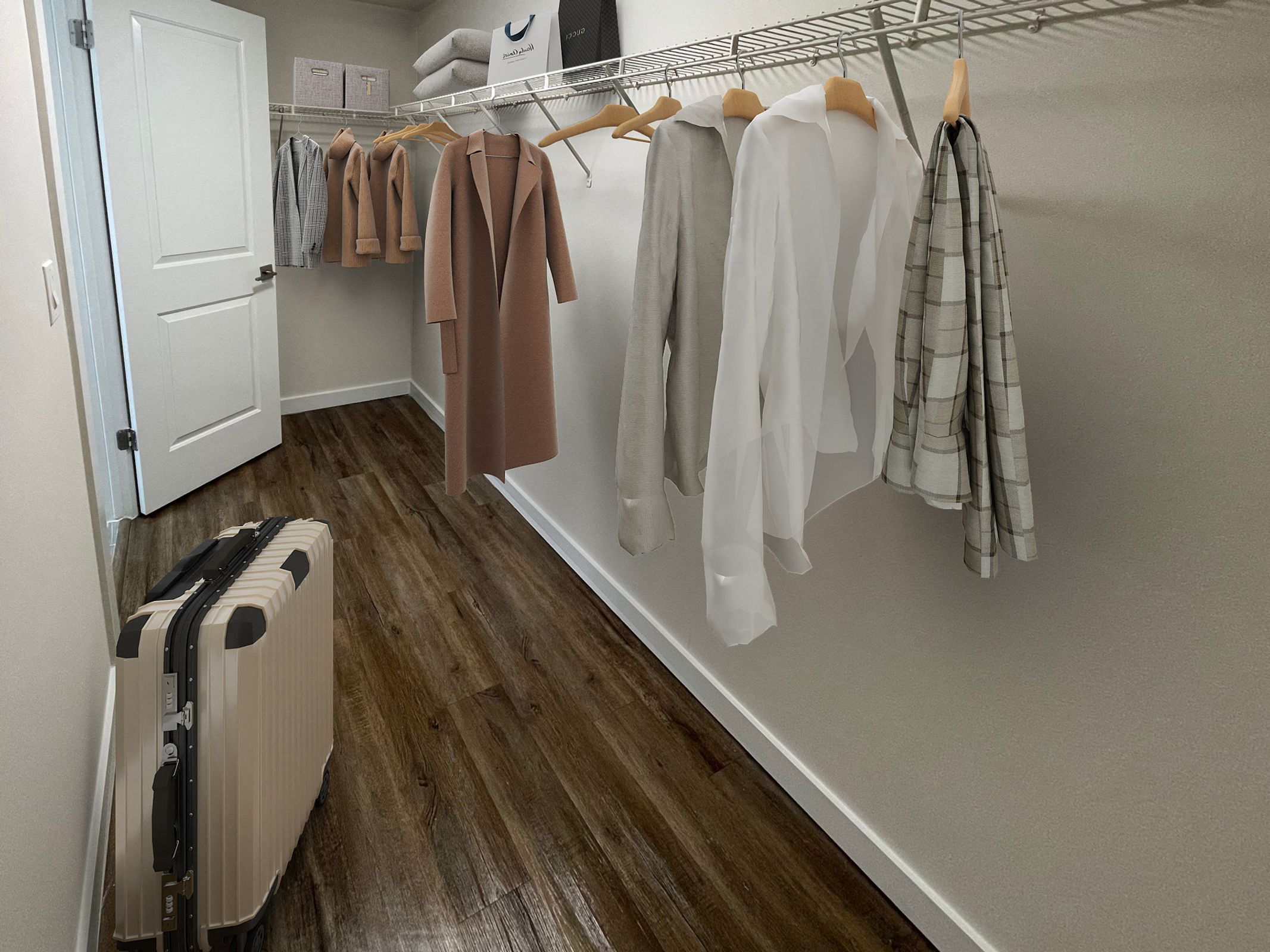 Palm Tower Walk In-Closet