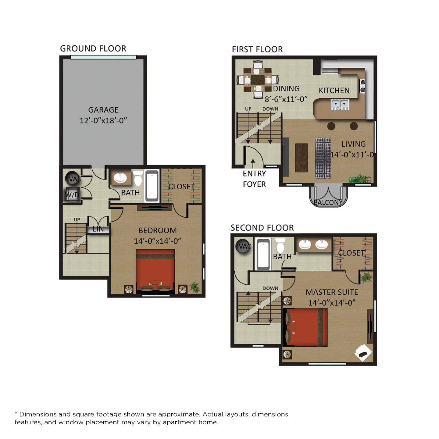 Townhome 2/2