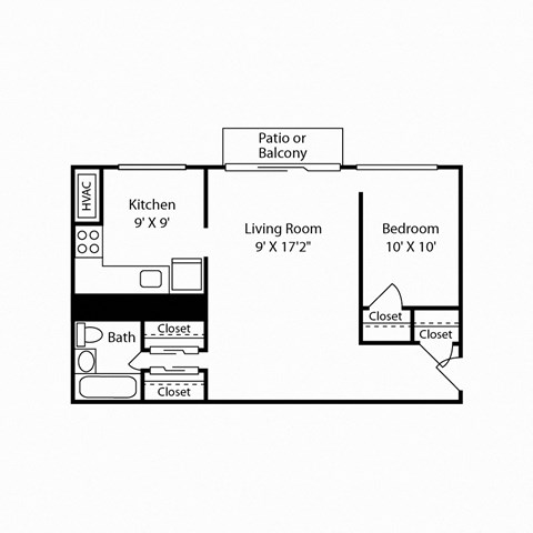 4350 Cherry Hill Road Studio-2 Beds Apartment for Rent - Photo Gallery 8