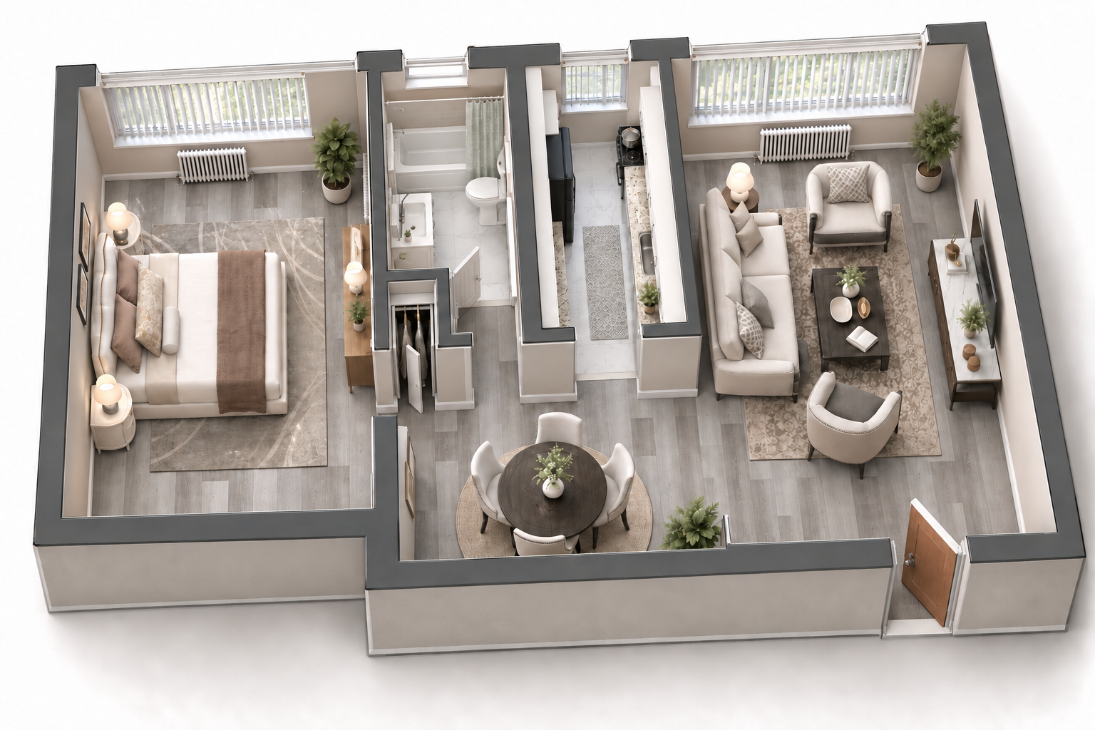 A1 Floorplan Yuma Gardens