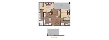 B2 Floorplan  Park 5940 MD