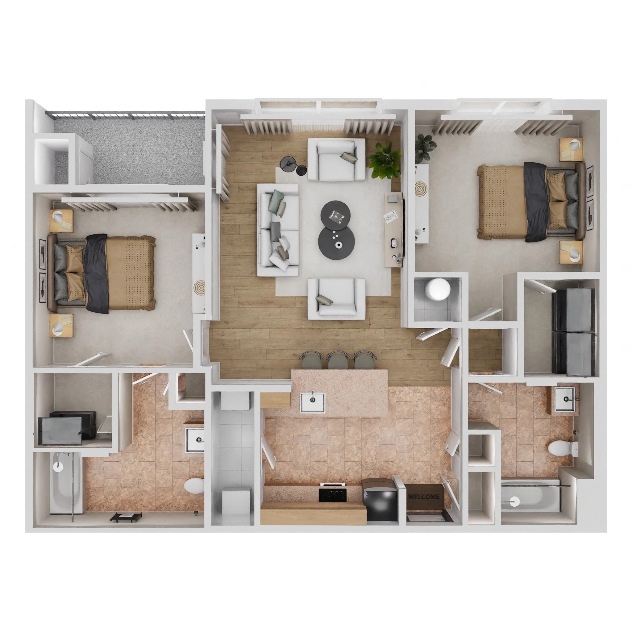 B2 Renovated Floorplan