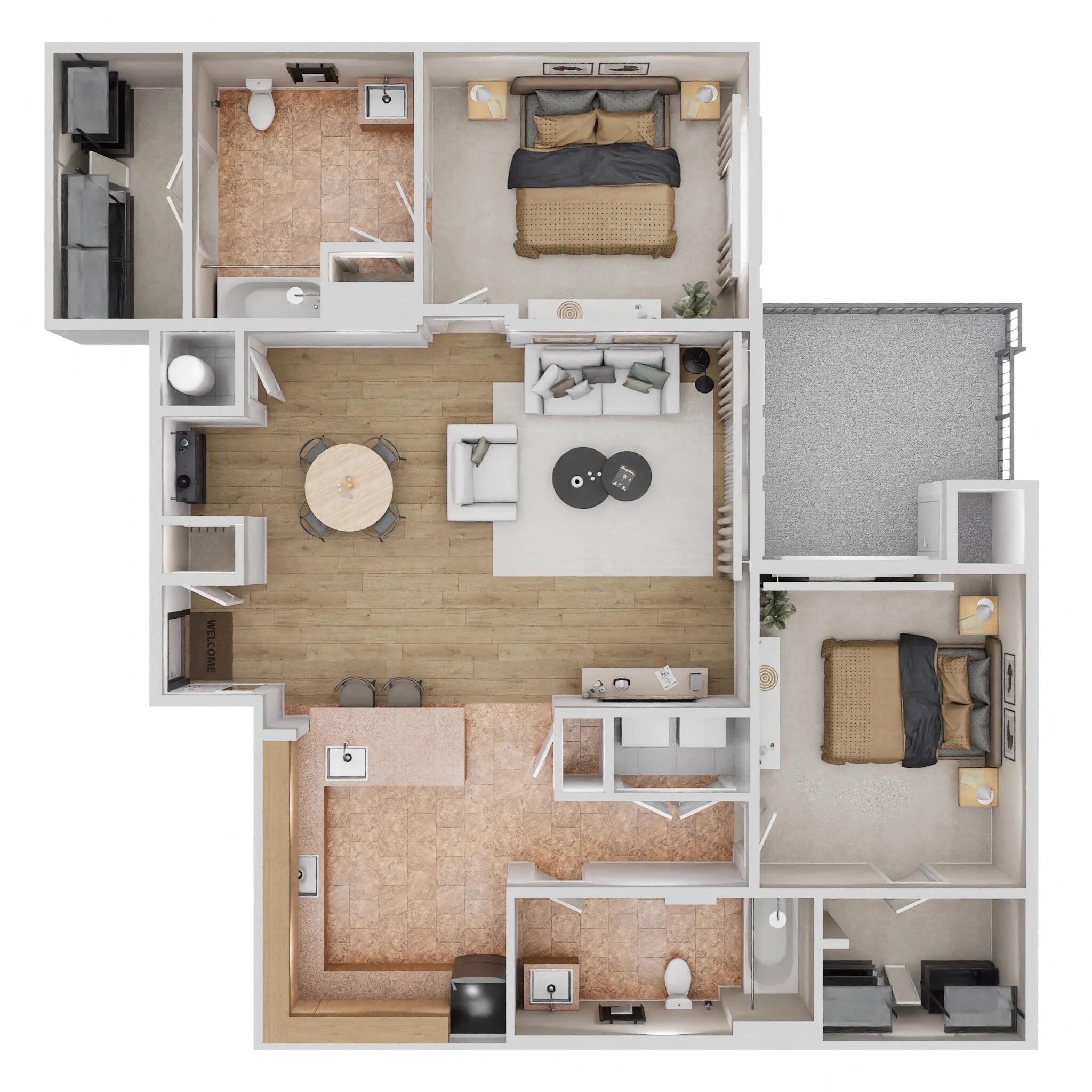 B4 Renovated Floorplan