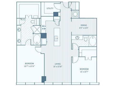 350 N. Ervay Street, Suite #100 1-3 Beds Apartment for Rent - Photo Gallery 34