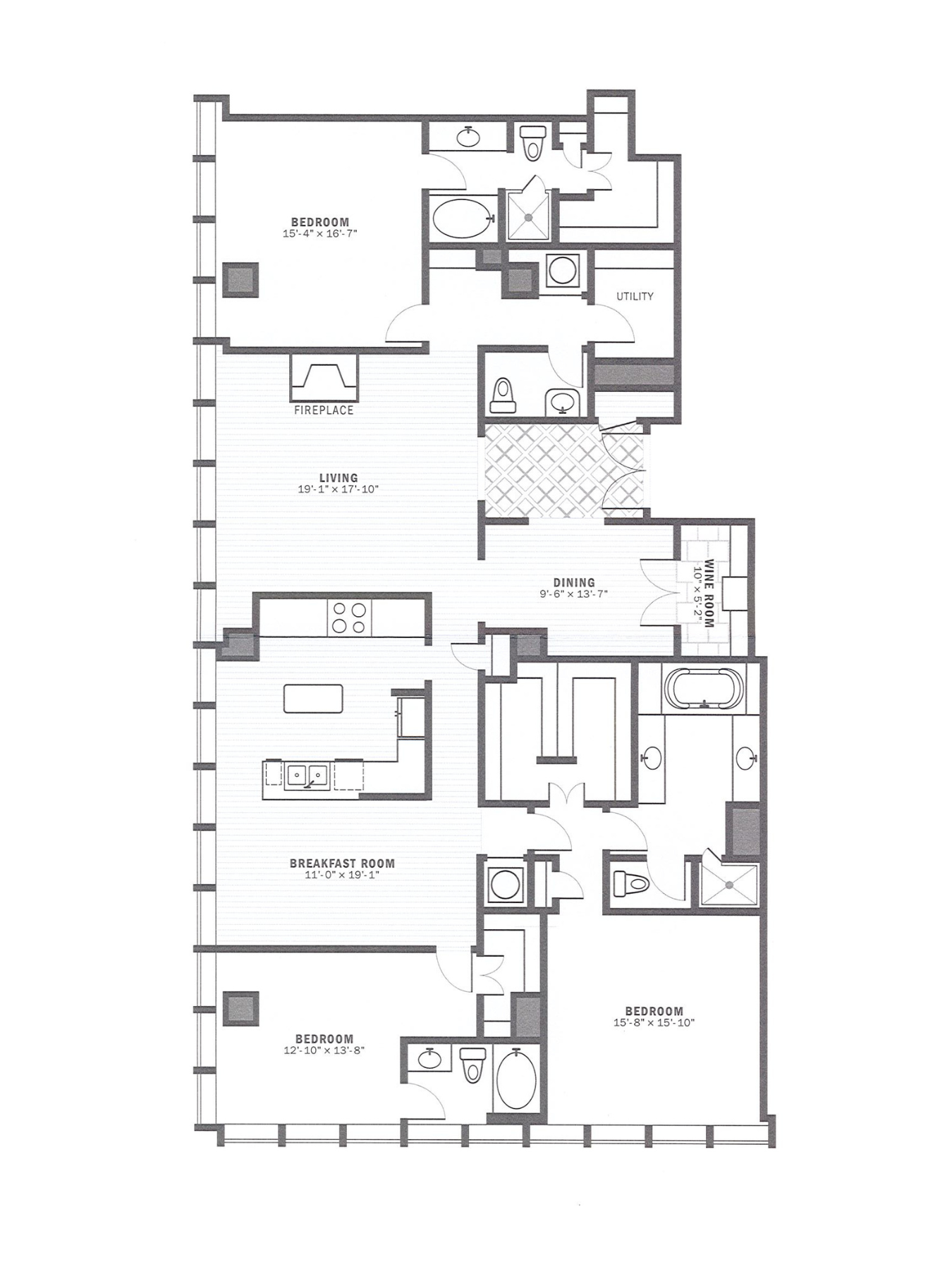 PH2 Floorplan Gables Republic Tower