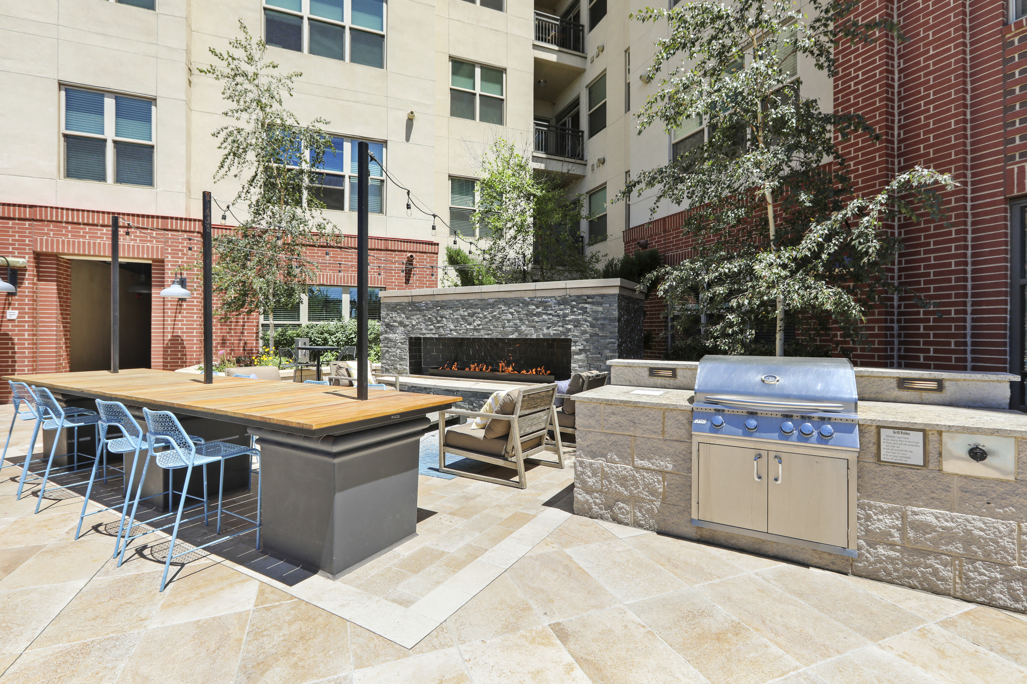 Outdoor Grill Area