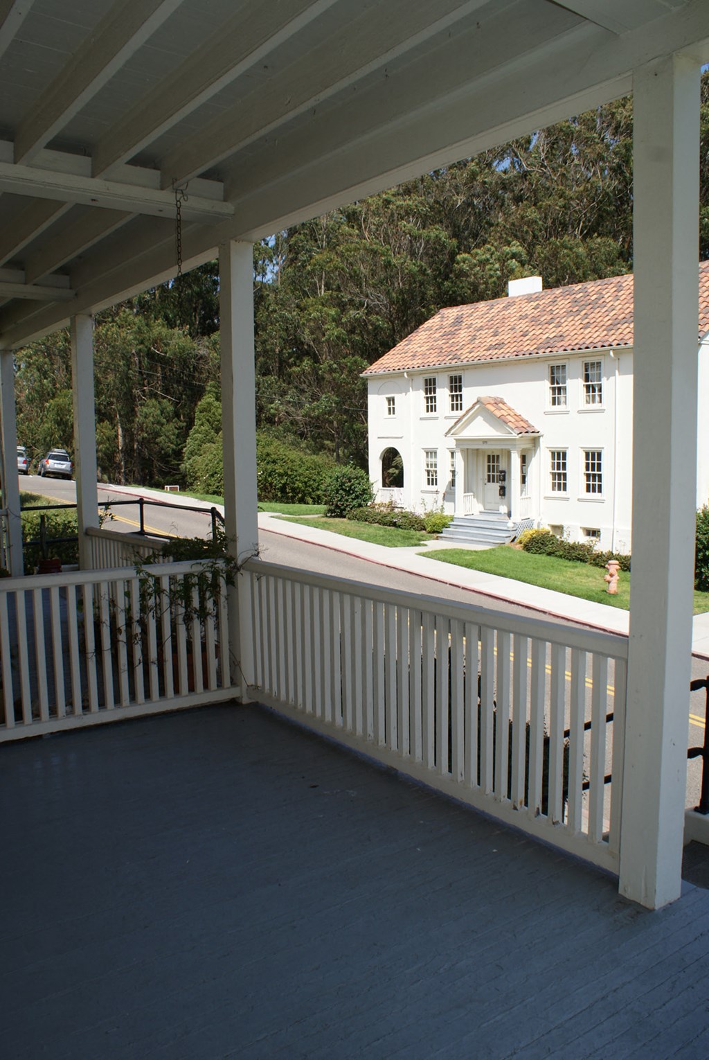 the view from the porch