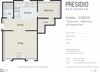 1 bed, 1 ba - D Floorplan