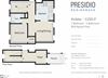 1 bed, 1 ba - F Floorplan