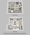 2 bed, 1.5 bath
