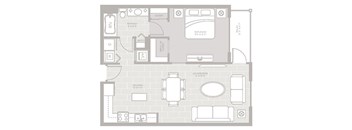 Anchor Floor Plan at Berkshire Lauderdale by the Sea, Ft. Lauderdale, FL