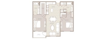 Cay Floor Plan at Berkshire Lauderdale by the Sea, Florida, 33308