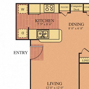 A2 - 1 Bedroom
