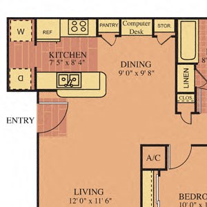 B1 - 2 Bedroom
