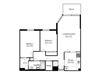 Enjoy spacious, open concept design in modern suites 2 bed, 1 bath, generous apartments with balcony