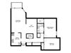 Feel at home in spacious, modern style suites 2 bed, 1 bath, open concept apartments with balcony access